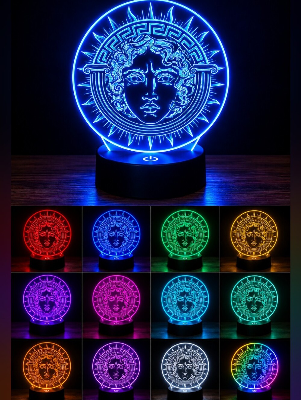 Luxury Logo Led Lamp
